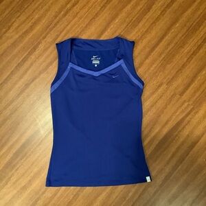 Nike cobalt blue tank top